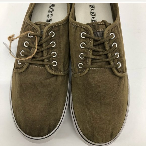 Buckle Black Men's Fender Shoes - Picture 2 of 3